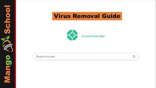 Custom Search Bar Malware Removal Guide