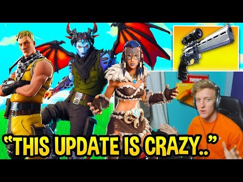 Tfue FULLY Explains ALL Fortnite 7.20 Changes! Shields NERF, Editing UPDATE, and MORE! (NEW SKINS!)