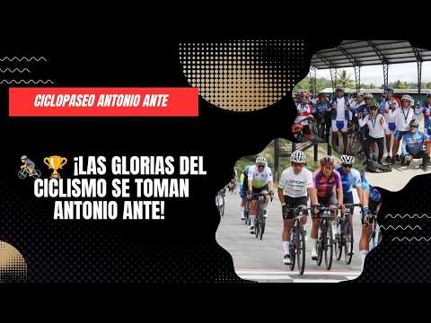 🚴‍♂️🔥 ¡ANTONIO ANTE SE SUBE A LA BICI! | CICLOPASEO FAMILIAR “GLORIAS DEL CICLISMO” 🔴