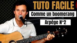TUTO GUITARE FACILE Serge Gainsbourg - Comme un boomerang POUR DÉBUTANT Arpège N°2