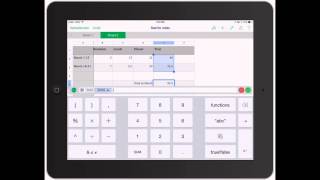 Numbers for iPad: Spreadsheet Functions and Formulas on iPad