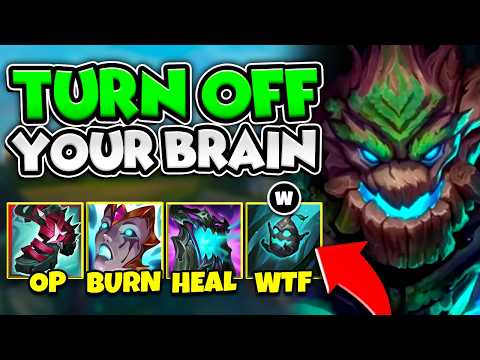 TURN OFF YOUR BRAIN WITH THIS MAOKAI JUNGLE BUILD! (NO SKILL REQUIRED)