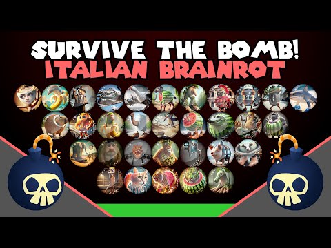 Marble Race : ITALIAN BRAINROT VS THE BOMB