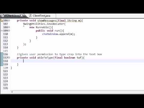 Intermediate Java Tutorial 57 Showmessage And Abletotype