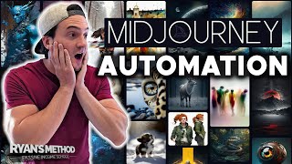 Automate THOUSANDS of Midjourney Graphics for your POD &amp; Digital Products Business!