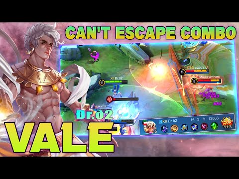 You Can't Escape My Combo! Top Global Vale Gameplay by Ðr.ð2 ~ MLBB