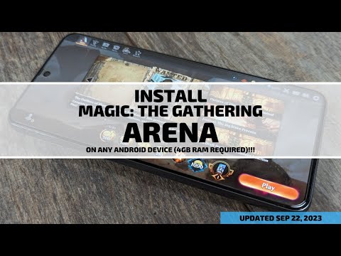 How-To INSTALL Magic: the Gathering Arena on Any Android Device (4GB RAM Required)!