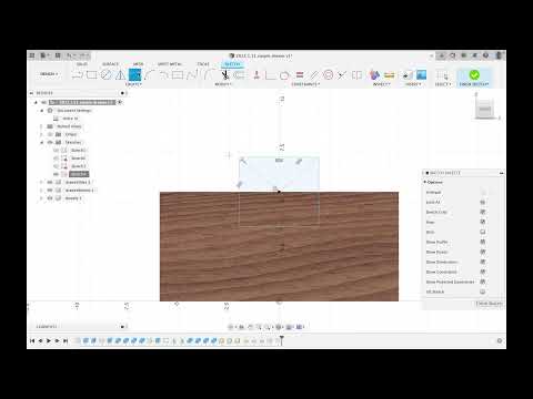 Let's Build a Simple Drawer - Design and Woodworking in Fusion 360 (Live)