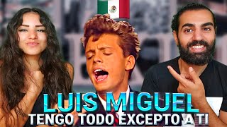 🇲🇽 Reacting to Luis Miguel Tengo Todo Excepto a Ti  (En Vivo) | (REACCION/REACTION)