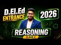 Assam D El Ed Entrance Exam 2026 II REASONING Class 2 By SPK Sir