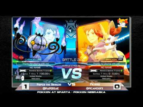 Paper the Dragon vs Picano - Pokken at Sparta - 10/11/16