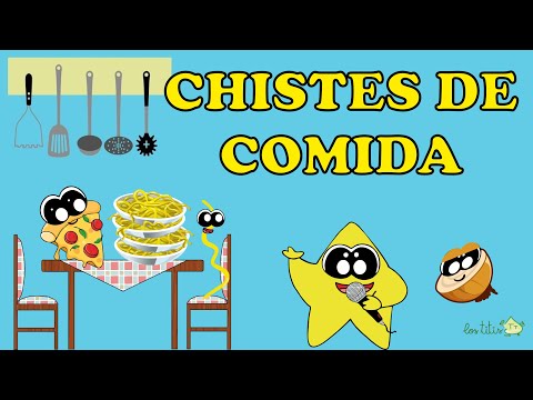 Chistes de COMIDA para NIÑOS 🥩🌭 (Cortos y Graciosos) 😂😂