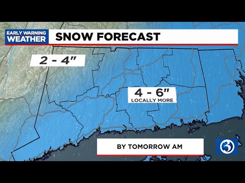 FORECAST: Parts of the state under Winter Storm Warning