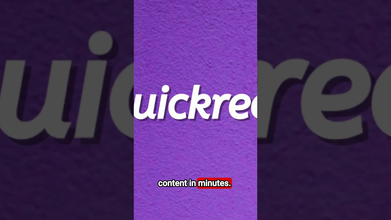 Elevate Your Content Strategy with QuickReel's AI Editing   #AppSumo #lfietimedeal #QuickReel