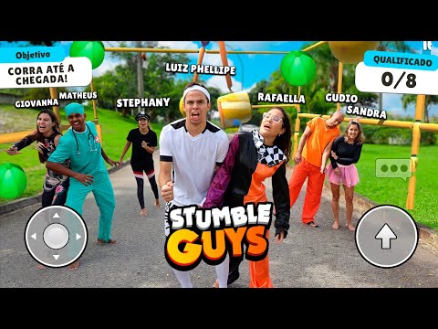 STUMBLE GUYS NA VIDA REAL! - QUEM É MELHOR?!