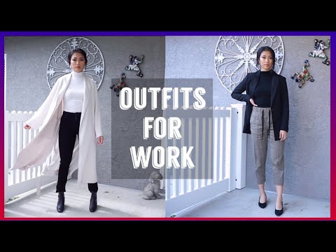 OFFICEWEAR OUTFITS I WEAR TO WORK – PART 2 | Aritzia, Uniqlo, Zara, H&M, Madewell Video