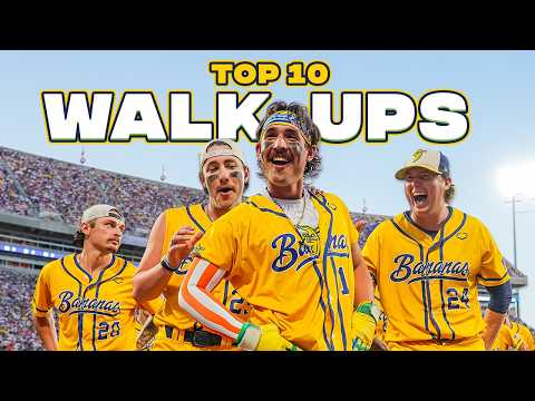 Top 10 Walk-Ups of 2025 | The Savannah Bananas