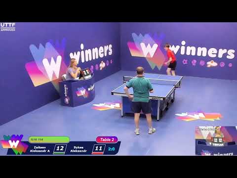WINners CUP table 2  06.09 Zaitsev Aleksandr A - Syksa Aleksandr  15:00