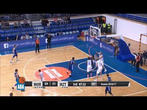 ABA Liga 2016/17 highlights, Round 13: Mornar - MZT Skopje Aerodrom (10.12.2016)
