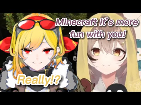 Minecraft Madness: Mumei vs Kaela Showdown!