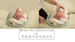 Removing distractions & background in Photoshop | A Tutorial