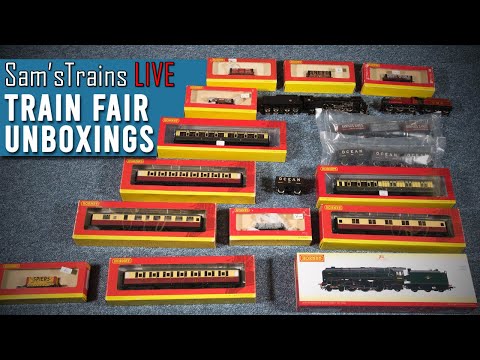 Sam'sTrains Live | S8E2 | Unboxing Train Fair Bargains