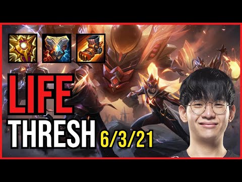 LIFE - THRESH vs ZAC Support - KR Grandmaster - Patch 11.3