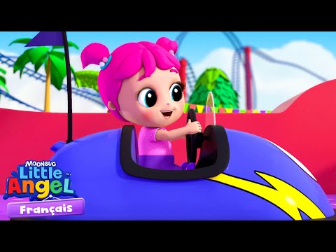 Jeux et Bonbons au Parc d'attraction | Little Angel | Chanson + Comptines du Monde