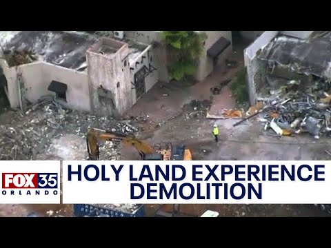Holy Land Theme Park Demolished After TBN (Christian Network) Spent ...