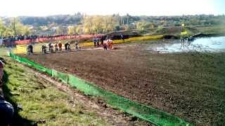 preview picture of video 'Novocherkassk Motocross 20.10.2013 Новочеркасск Мотокросс Заезда Умиления Start Small Class'