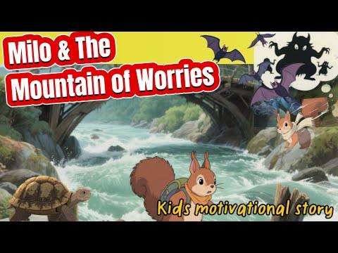 Milo and the Mountain of Worries - Kids Motivational Story 