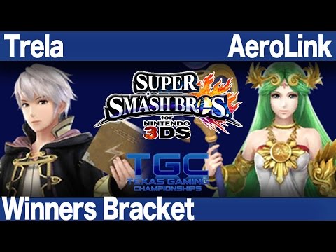 TRTTGC1 Smash 3DS - Trela (Robin) vs AeroLink (Palutena) - Winners Bracket