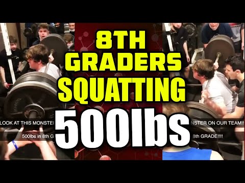 YouTube video about: How many squats should a 14 year old do?