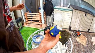 מילוי חוט גיזום בקסטה אוטומטית לחרמש אקו