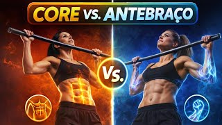 Barra fixa: força de antebraço e core fazem diferença?