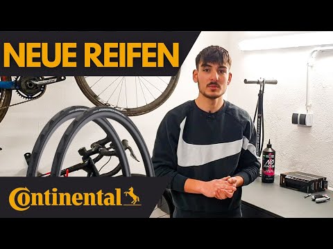 Neuen Continental GP 5000S TR Tubeless Reifen Aufziehen + Testfahrt | VLOG 06