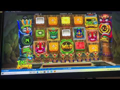 Tiki runner freespins feature