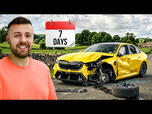 Rebuilding A Destroyed BMW M5 In 1 Episode – Chris Slix