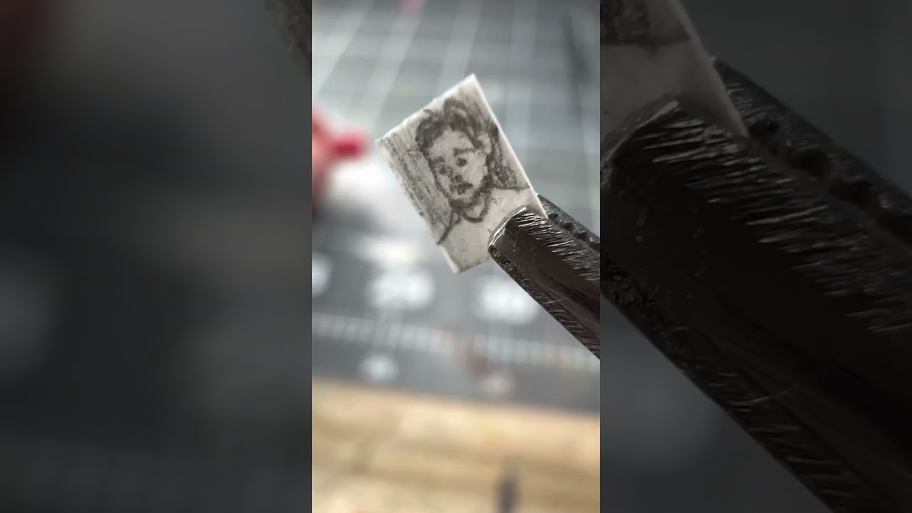 Super Small Drawing ✍️ #artprocess #art #tiny #miniature #drawing