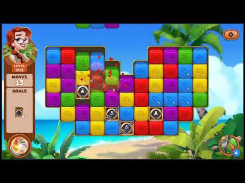 Lost Island Blast Adventure Level 902 - NO BOOSTERS 🏝️ | SKILLGAMING ✔️