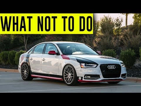 What Not to do After Lowering Your Car