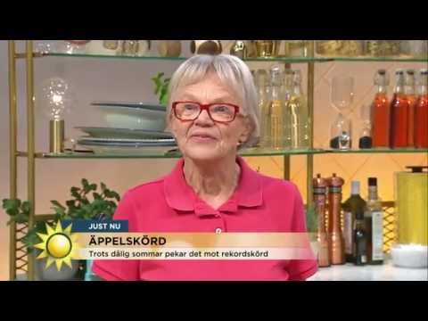 "Äntligen höst, äntligen äta äpplen!" - Nyhetsmorgon (TV4)