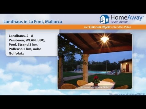 Pollenca/Pollensa: Landhaus, 2 - 8 Personen, WLAN, BBQ, Pool, Strand 3 km - FeWo-direkt.de Video