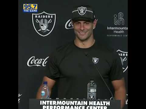 "Those are my brothers." Jimmy G on going up against his former team #Raiders #49ers #shorts
