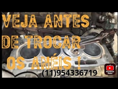 Dica como trocar os anéis do motor sem retificar o bloco, como ter certeza que não esta ovalizado !