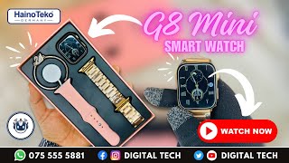 Haino Teko G8 Mini | 1.7 Inch Display | Dual Straps | Series 8 | Apple Clone | Unboxing Review