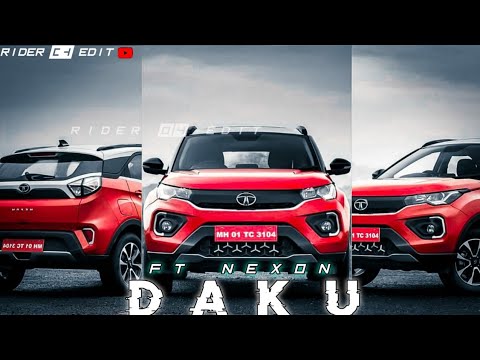 DAKU FT. TATA NEXON 😈EDIT||Whatsapp status||Tata nexon|Status|Daku status|RIDER 04 EDIT 👑