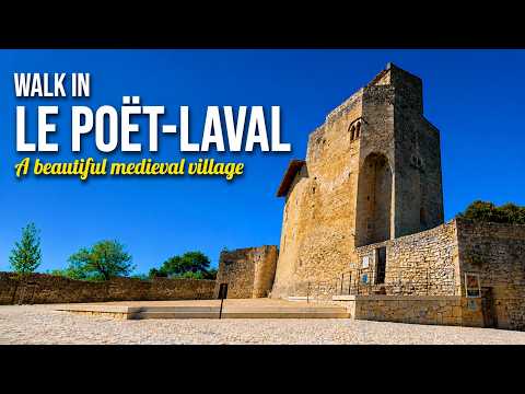 Le Poët-Laval, France 🇫🇷 | Beautiful Medieval Village