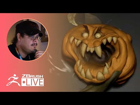 Enter the ZBHO Dojo: Jack-o'-lantern Sculpting - Spicer McLeroy - ZBrush 2021