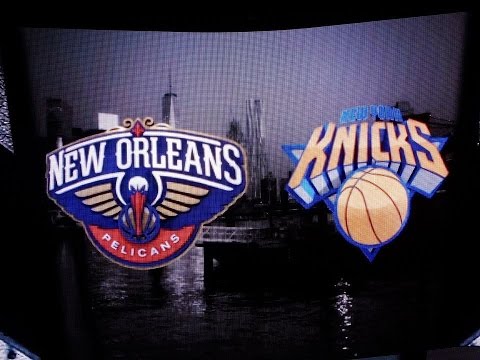 New York Knicks vs New Orleans Pelicans Starting Lineups 11/15/2015